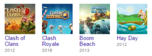 4 Game Mobile buatan Supercell