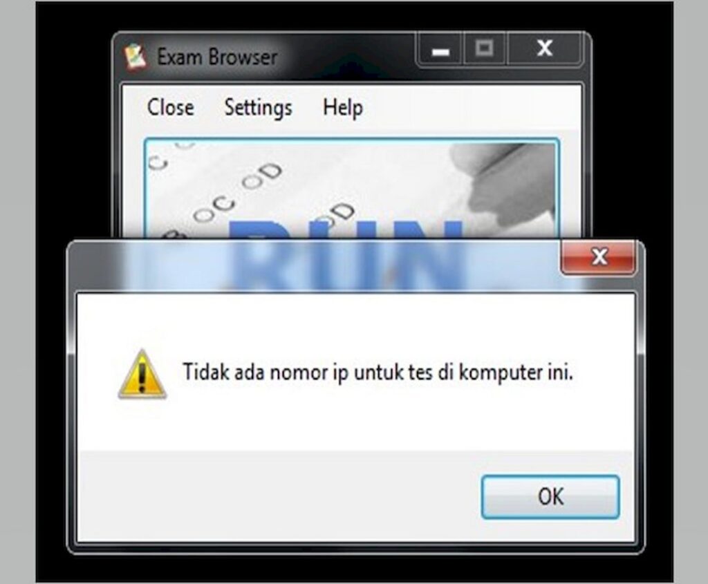 Error UNBK 2018