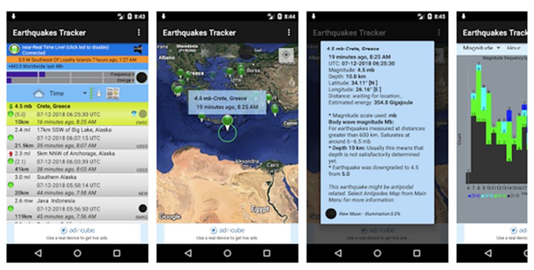 Aplikasi Mendeteksi Gempa Bumi