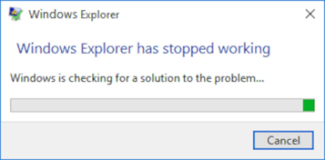 Cara Mudah Mengatasi Windows Explorer Has Stopped Working
