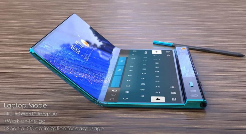 Bocoran Render Huawei Mate X2