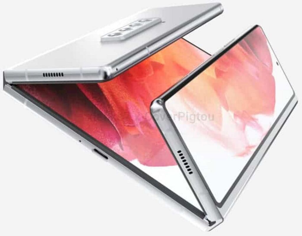 Render Samsung Galaxy Fold 3