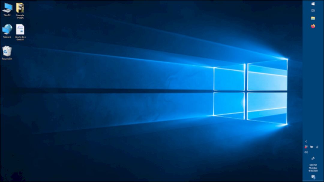 Taskbar Vertikal Di Windows 10