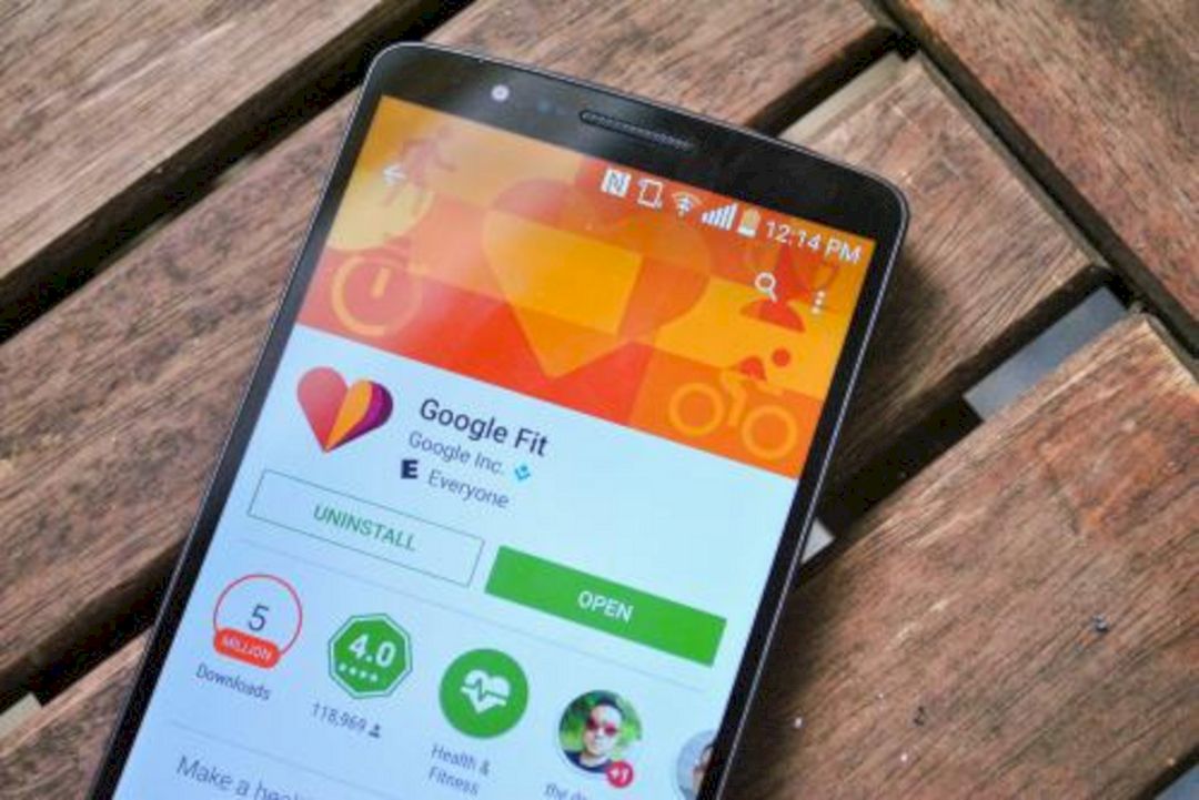 Menyinkronkan Google Fit