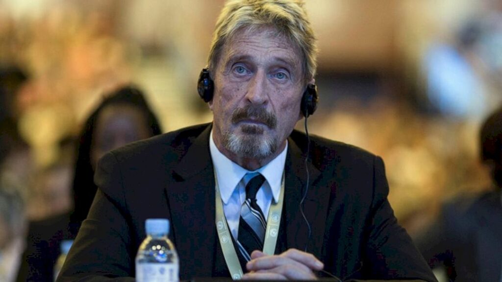 John McAfee Tewas