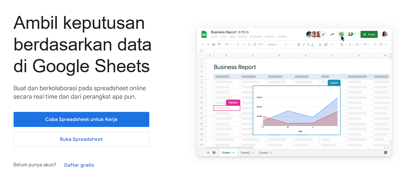 Google Sheets, Layanan Spreadsheets Istimewa dari Google yang bisa diakses dimana saja
