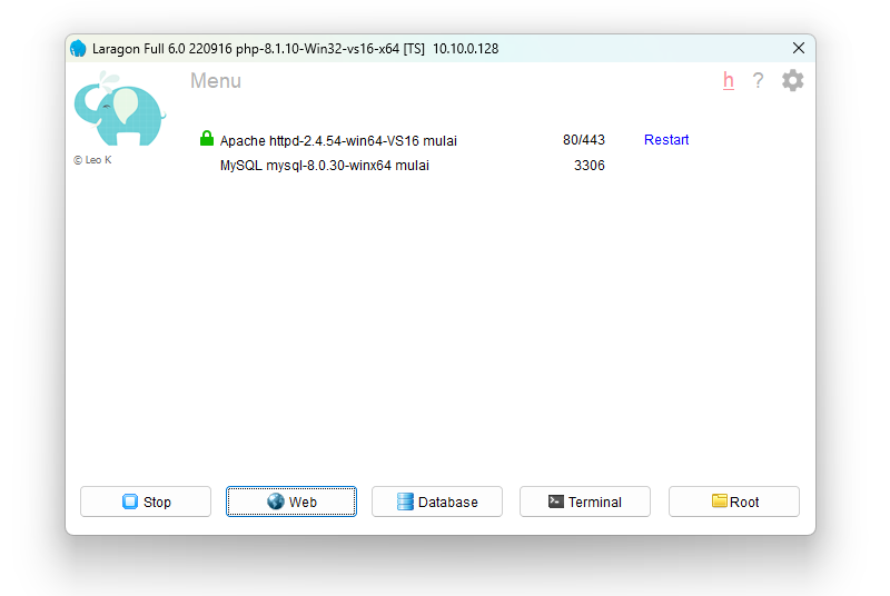 Install Laragon Web Server di Windows 11 1 image