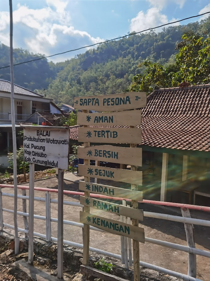 Menyelami Keunikan Padukuhan Wota-Wati Pucung Girisubo Gunungkidul 2 Sapta Pesona Wota Wati