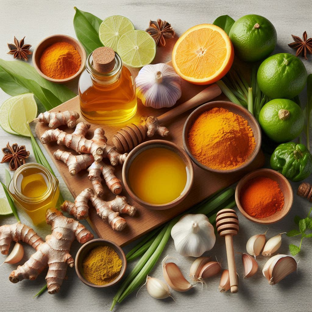 Manfaat Rebusan Kunyit, Bawang Putih, Jeruk Pecel, dan Madu 1 Kunyit Bawang Putih Jeruk Pecel dan Madu