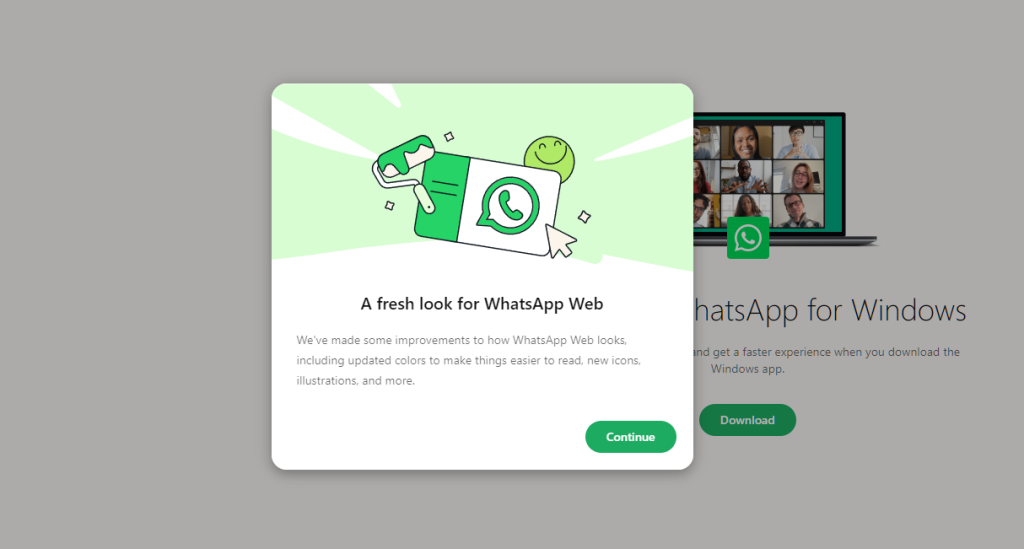 Judul: Jangan Kaget! WhatsApp Web Kamu Berubah Total, Ini Fitur Tersembunyi yang Bikin Ngiler! 1 Tampilan baru WhatsApp Web yang lebih Modern