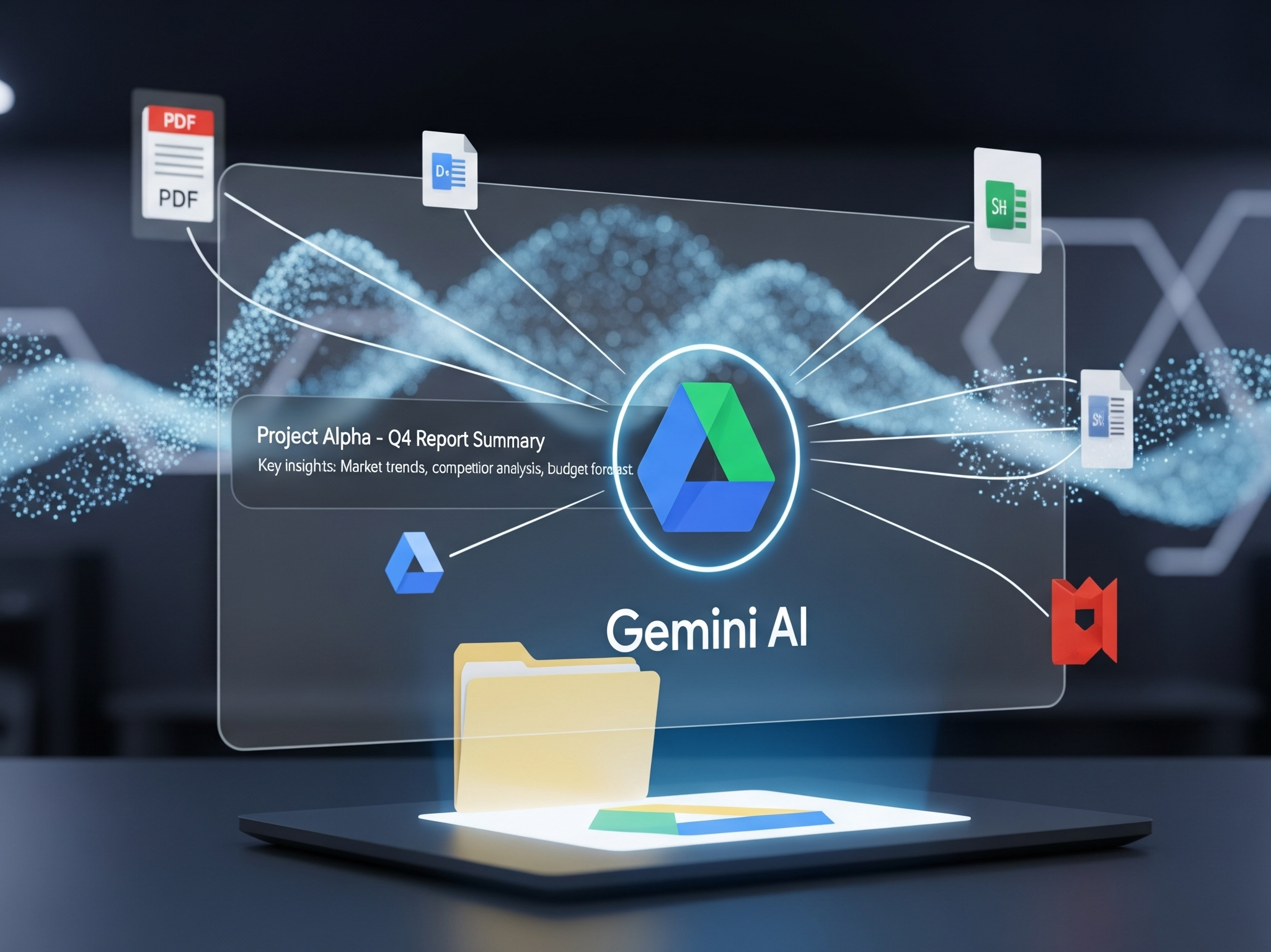 Gemini AI Kini Bisa Meringkas Seluruh Isi Folder Google Drive Anda edited